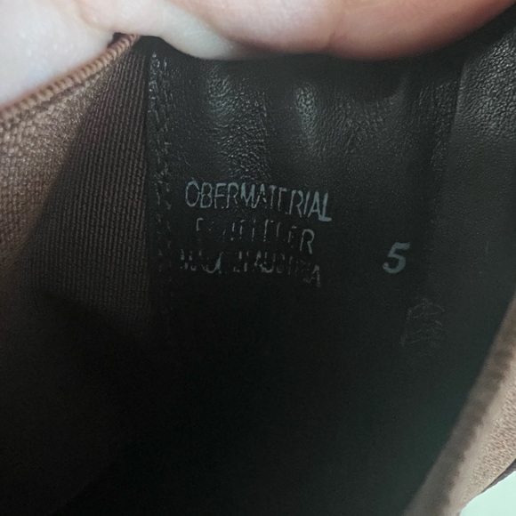 Paul Green | 'Jules' Block Heel Chelsea Boot Cognac Brown Leather Women Sz 5/7.5 - Picture 7 of 8